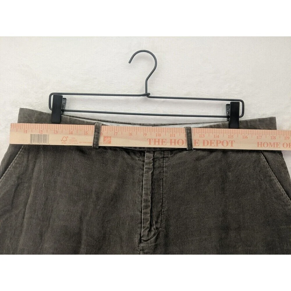 LAUREN Ralph Lauren Corduroy Pants Men 34x32 Brown Pin Whale Preppy Y2K Casual